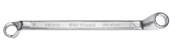 Doppelringschl&uuml;ssel, 41 x 46 mm, gekr&ouml;pft 01226L SW-Stahl