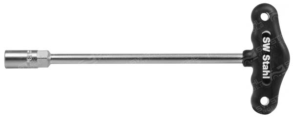 T-Griff Steckschl&uuml;ssel, Sechskant, 8 x 230 mm Chrom-Vanadium, mit Aufh&auml;ngeloch