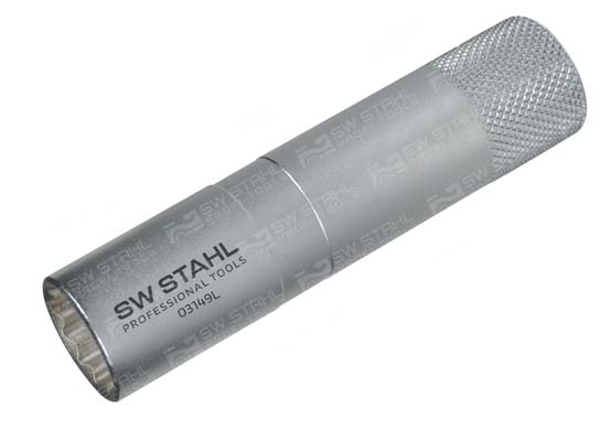 Z&uuml;ndkerzeneinsatz, 3/8 Zoll, 14 mm, 03149L SW-Stahl