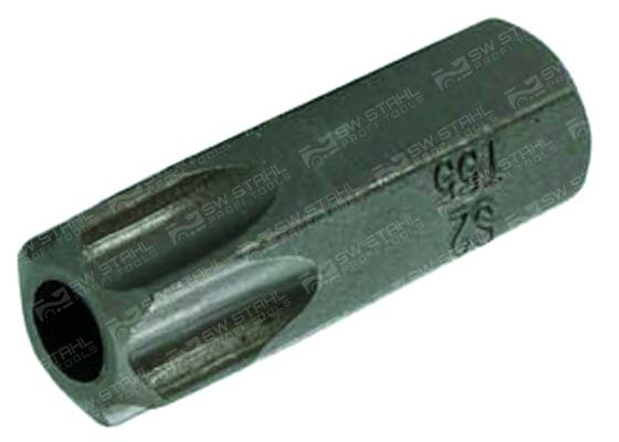 Schraubendrehbit, 3/8 Zoll, TR-Profil, T55 Chrom-Vanadium, 30 mm kurz 04480K55