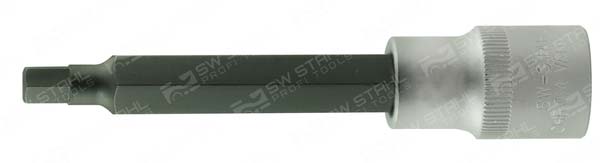 Schraubendreheinsatz, 1/2 Zoll, Innensechskant, 14 x 140 mm Chrom-Vanadium