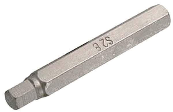 Schraubendrehbit, 3/8 Zoll, Innensechskant, 8 mm, lang Chrom-Vanadium SW-Stahl