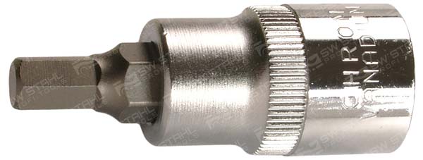 Schraubendreheinsatz, 1/2 Zoll, Innensechskant, 8 x 53 mm Chrom-Vanadium