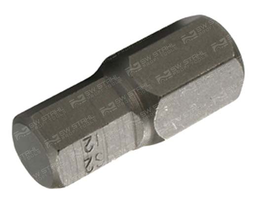 Schraubendrehbit, 3/8 Zoll, Innensechskant, 12 mm Chrom-Vanadium 05126L SW-Stahl