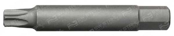 Schraubendrehbit, 3/8 Zoll T-Profil, T50, lang runder Schaft SW-Stahl 05257L-T50