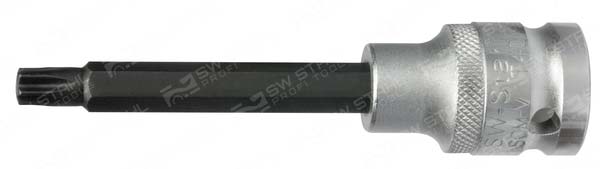 Schraubendreheinsatz, 1/2 Zoll, T-Profil, T30 x 100 mm, 05343L SW-Stahl