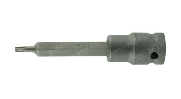 IMPACT-Schraubendreheinsatz, 1/2 Zoll, T-Profil, T50 x 100 mm, 05356L SW-Stahl