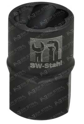 Spiralnuteneinsatz, 3/8 Zoll, 19 mm, 05555L-19 SW-Stahl