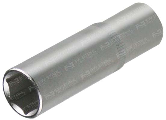Steckschl&uuml;sseleinsatz, 1/2 Zoll, 16 mm, tief Chrom-Vanadium, 05630-16SB SW-Stahl