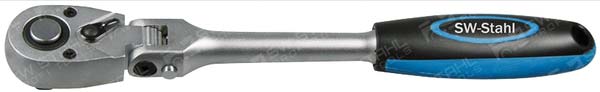 Umschaltknarre, 3/8 Zoll, mit Gelenk mit Gelenk, Chrom-Vanadium, 05802L SW-Stahl