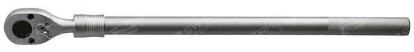 Umschaltknarre, 3/4 Zoll, Teleskopauszug 610 - 1010 mm 24 Z&auml;hne - 15 Grad