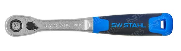 Umschaltknarre, 1/4 Zoll, schlanke Ausf&uuml;hrung, 06014L Sw-Stahl