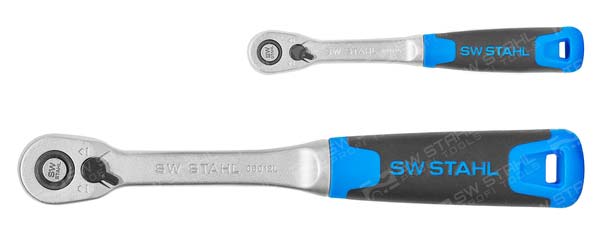 Umschaltknarrensatz, 1/4 Zoll und 1/2 Zoll, 06026L SW-Stahl