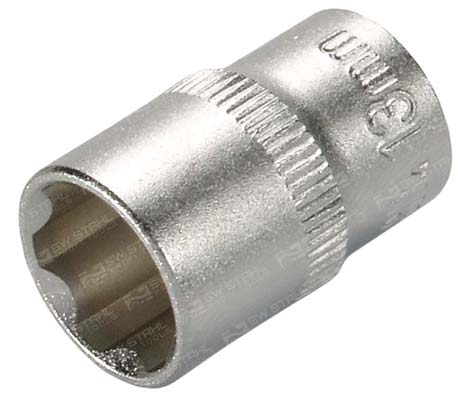 Steckschl&uuml;sseleinsatz, 1/4 Zoll, Wellen-Profil, 8 mm, 06455L-E8