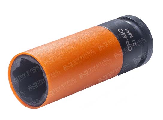 Radmutterneinsatz, 1/2 Zoll, 21 mm, 07888SB SW-Stahl