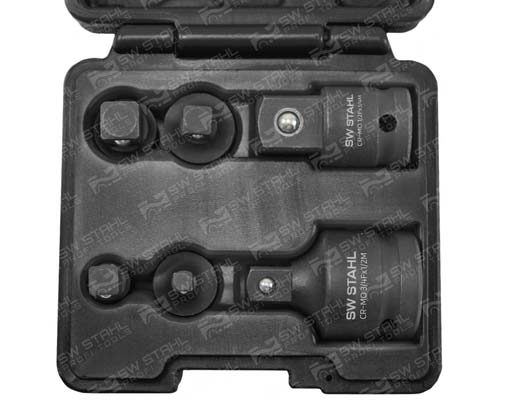 IMPACT-Adaptersatz, 1/4-3/4 Zoll 6-teilig mit Reduzier- und Vergr&ouml;&szlig;erungseins&auml;tz