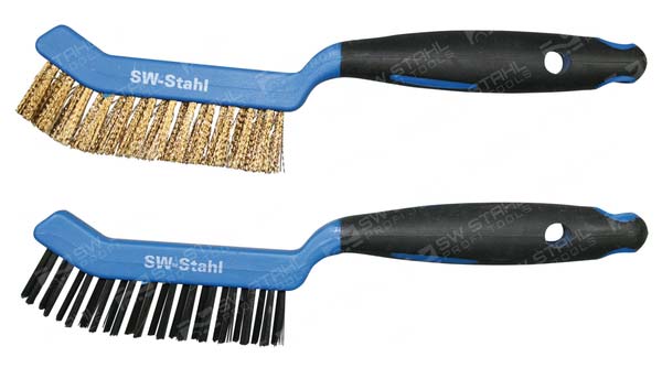 Bremssattelbürstensatz, 2-teilig aus Stahl und Messing SW-Stahl 09320SB