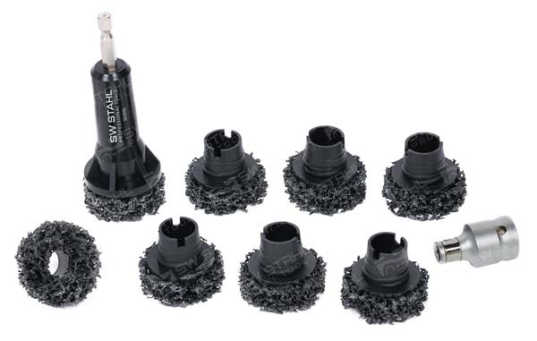 Radnabenschleifersatz, 10-teilig geeignet für Radnaben mit Stehbolzen, 10359L