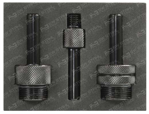 Adaptersatz, 3-teilig f&uuml;r &Ouml;l-Einf&uuml;llger&auml;t, 24032L SW-Stahl