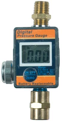 Druckregulierer, digital 0,2-11 bar mit Digitalanzeige f&uuml;r Kompressoren, 25048L