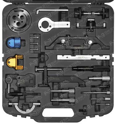 Motor Einstellwerkzeugsatz, Opel, 26053L SW-Stahl
