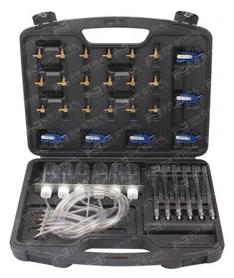 R&uuml;cklaufmengenpr&uuml;fer, 31-teilig zur Fehlerdiagnose 26110L SW-Stahl