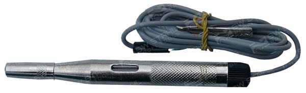 Pr&uuml;flampe, 6-24V Messing, vernickelt 6 - 24V, 32200L SW-Stahl