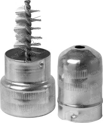 Batterieb&uuml;rste zum Abb&uuml;rsten von Korrosion und Schmutz, 34005L SW-Stahl