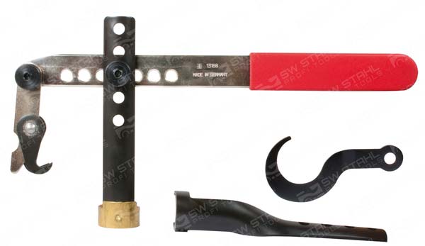 Ventilfeder-Montagewerkzeugsatz, 3-teilig, 412100L SW-Stahl
