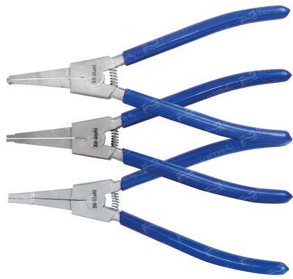 Sicherungsringzangensatz, 3-teilig SW-Stahl 41435L