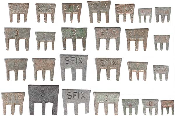 Hammerkeilsortiment, 25-teilig SW-Stahl 50128L