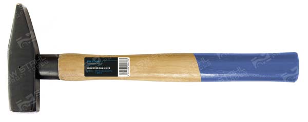 Schlosserhammer, mit Stielschutz, 1.000 g, 50910L SW-Stahl