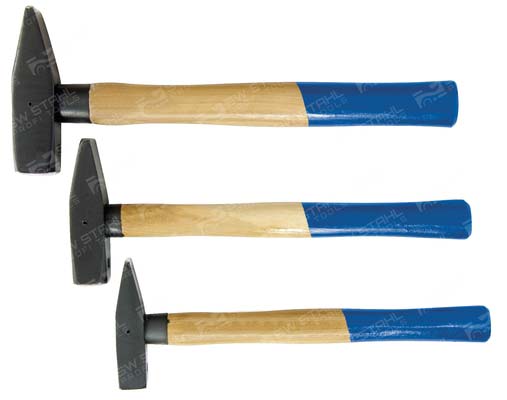 Schlosserhammersatz, mit Stielschutz, 3-teilig, 50930L SW-Stahl