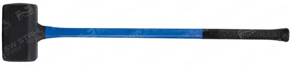 Schonhammer, r&uuml;ckschlagfrei, 5.250 g r&uuml;ckschlagfrei, komplett gummiert SW-Stahl