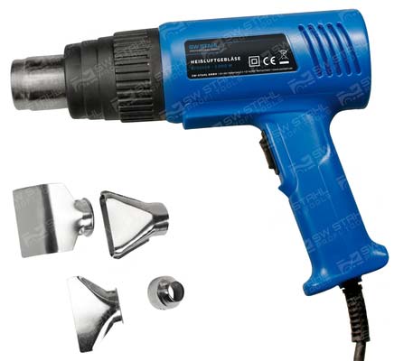 Hei&szlig;luftgebl&auml;se, 2.000 W, 62005SB SW-Stahl