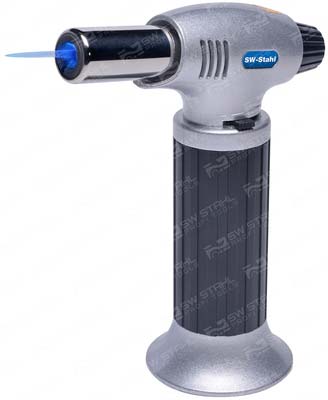 Taschen Gasbrenner, bis 1300C&deg;, 62065L SW-Stahl
