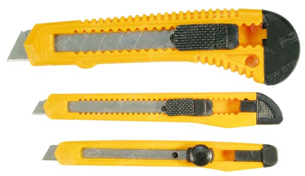 Abbrechmessersatz, 3-teilig aus Kunststoff, 90605SB SW-Stahl