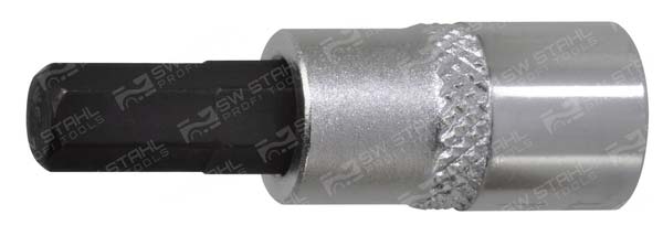 Schraubendreheinsatz, 1/4 Zoll, Innensechskant, 6 mm Chrom-Vanadium, IE/4-6