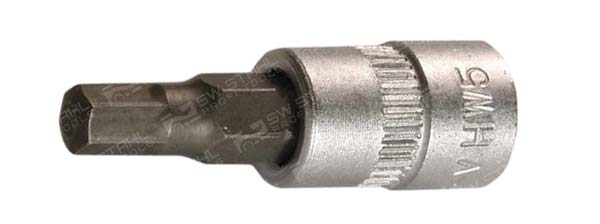 Schraubendreheinsatz, 1/4 Zoll, Innensechskant, 8 mm Chrom-Vanadium, IE/4-8