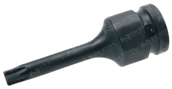 IMPACT-Schraubendreheinsatz, 1/2 Zoll, T-Profil, T40 x 75 mm, S5480-55 SW-Stahl