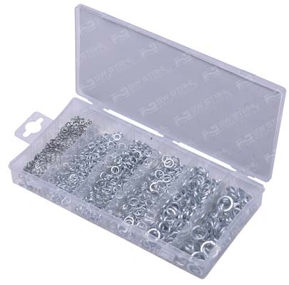 Federring-Sortiment, 1200-teilig in Kassette SW-Stahl S8053